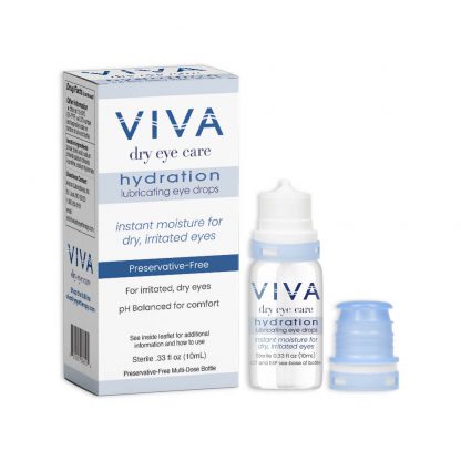 VIVA Hydration Drops:  Advanced Relief for Dry, Sensitive Eyes