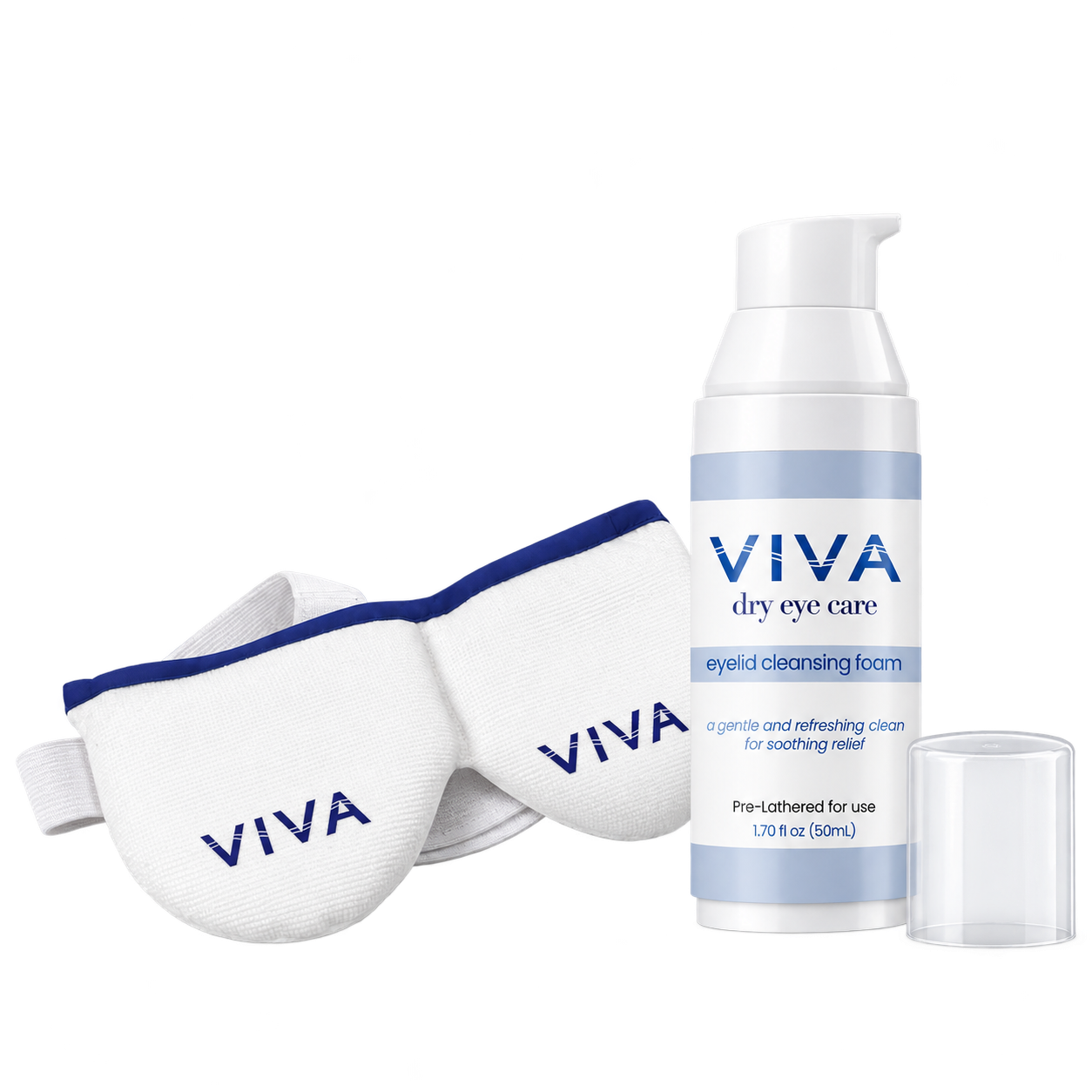VIVA Moist Heat Compress and Eyelid Cleansers